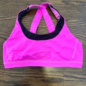 Pink Lululemon Sports Bra